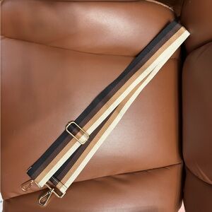 Striped Adjustable Bag Strap